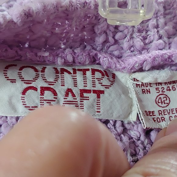 Country Craft womans vintage acrylic sweaters size 42 - Picture 9 of 16
